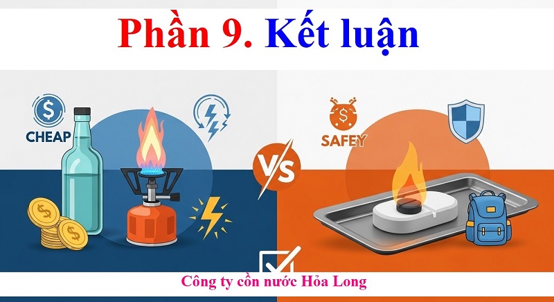 Cồn nước và cồn khô loại nào tốt? So sánh chi tiết & cách chọn phù hợp